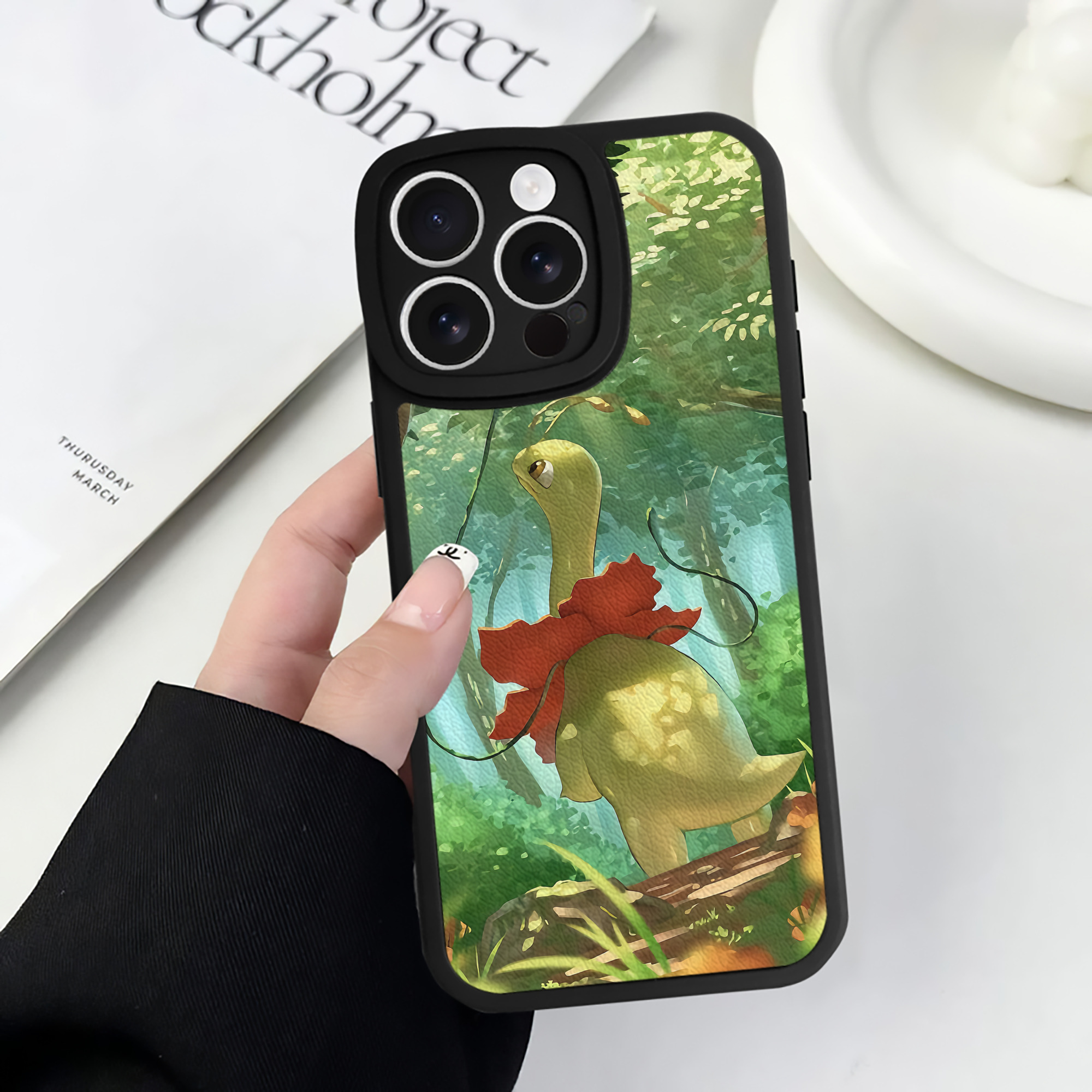 （画像用） ポケットモンスター Pokémon 【iPhone 16シリーズ対応】シリコンスマホケース（レザー調） 材質：シリコン